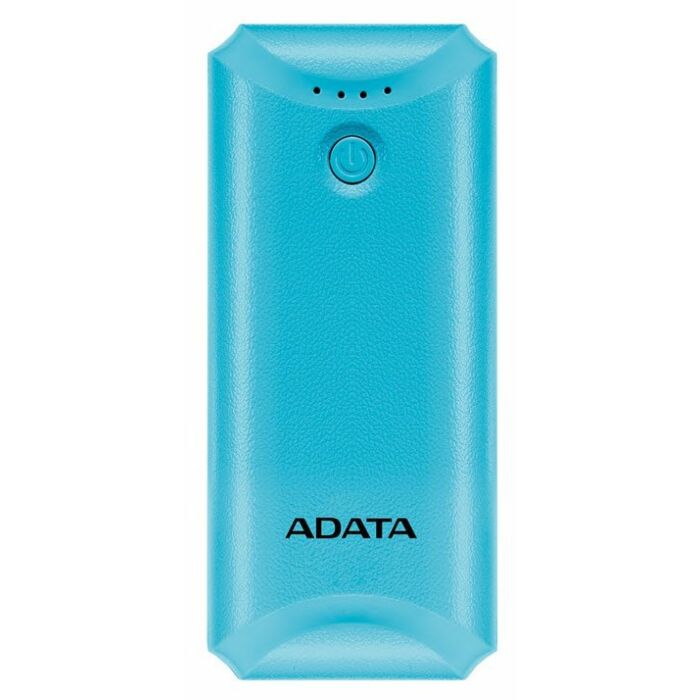 Adata P5000 Blue 5000mAh Power Bank with flashlight
