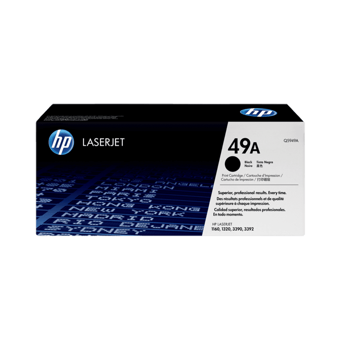 HP Black toner cartridge (2500 pages)