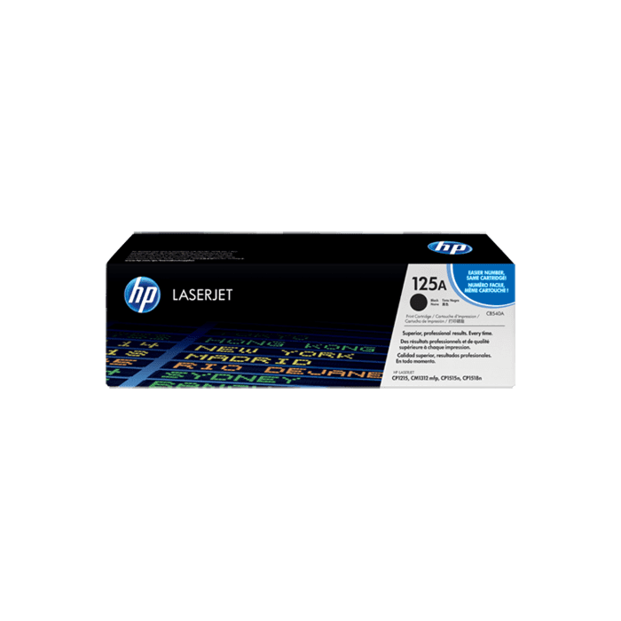 HP Color LaserJet CB540A Black Toner