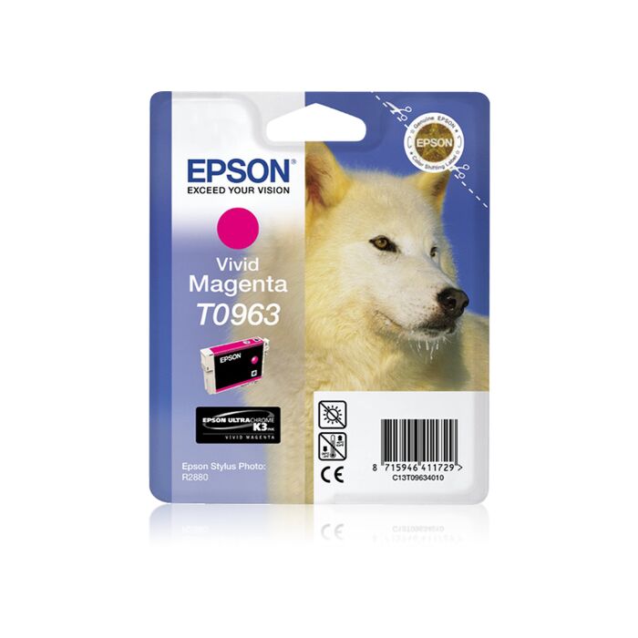 Epson - Ink - T0963 - Magenta - Retail Pack - Stylus R2880