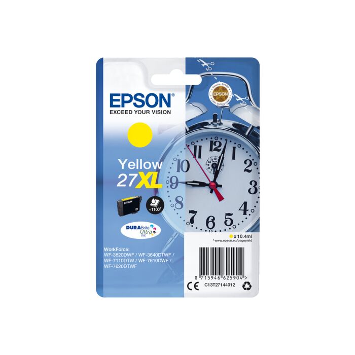 EPSON Singlepack Yellow 27XL DURABrite Ultra Ink