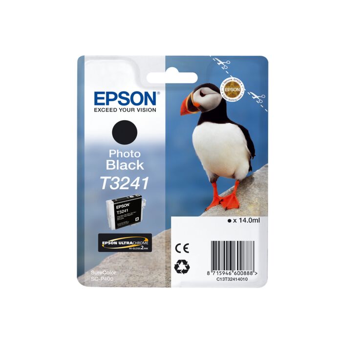 Epson Ink Cartridges Ultrachrome Hi-Gloss2 T3241 Black