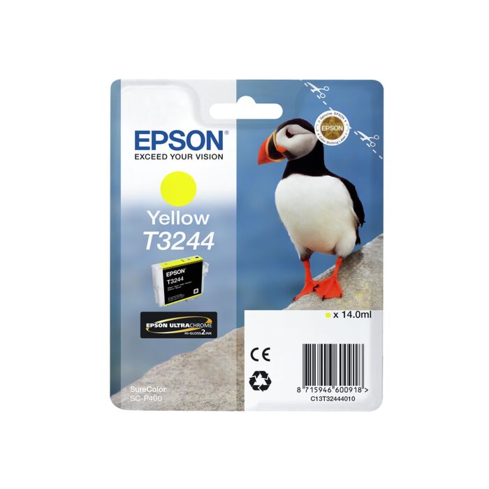 Epson Ink Cartridges Ultrachrome Hi-Gloss2 T3244Yellow