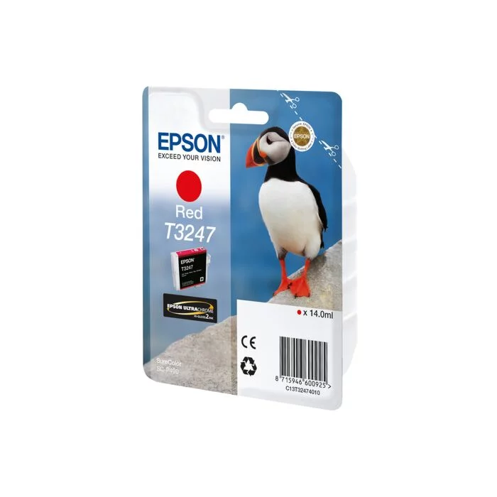 Epson Ink Cartridges Ultrachrome Hi-Gloss2 T3247 Red