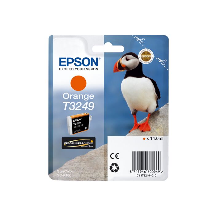 Epson Ink Cartridges Ultrachrome Hi-Gloss2 T3249Orange