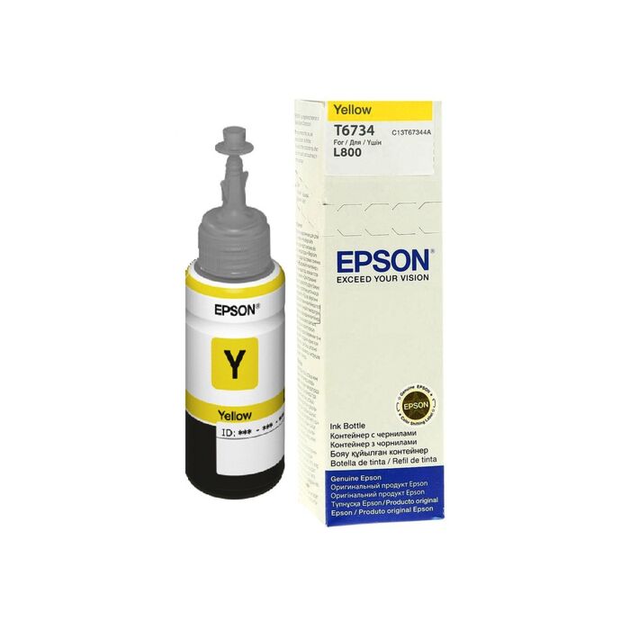 Epson - Ink - Yellow Ink Bottle (70ML)L800