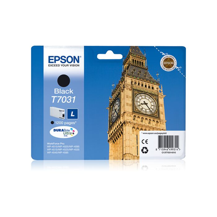 Epson - Ink - T7031 - Black - Big Ben -Wp4000/4500