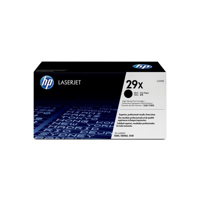 HP 29X LJ 5000 5100 Black Print Cartridge