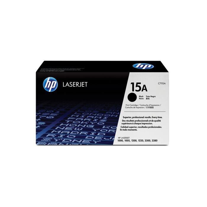 HP 15A LJ 1200 1220 1000 3300 Black Print Cartridge