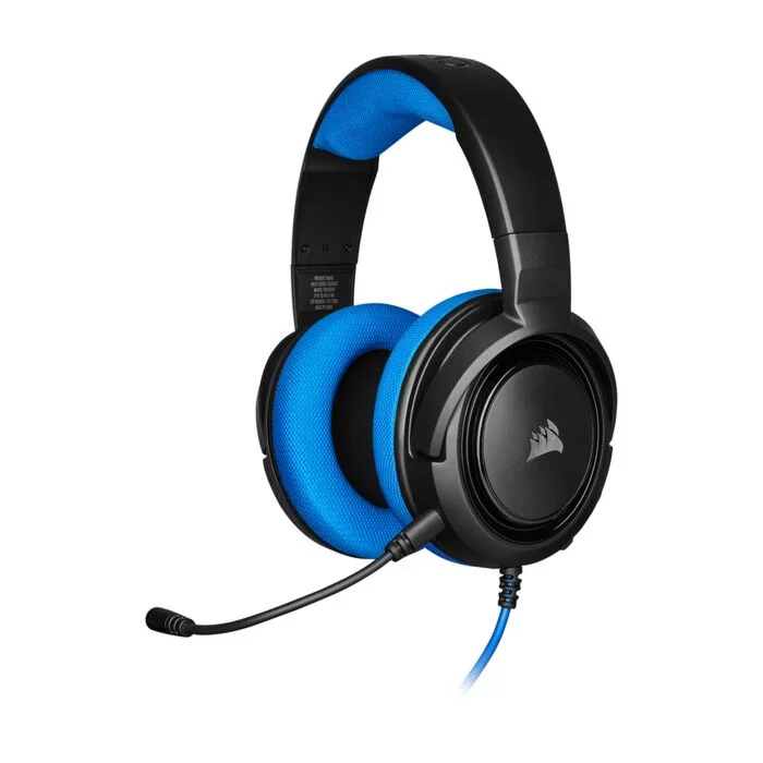 Corsair - HS35 Stereo Gaming Headset - Blue (PC/Gaming)