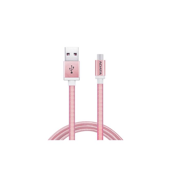Adata 1m Micro USB Cable Rose Gold