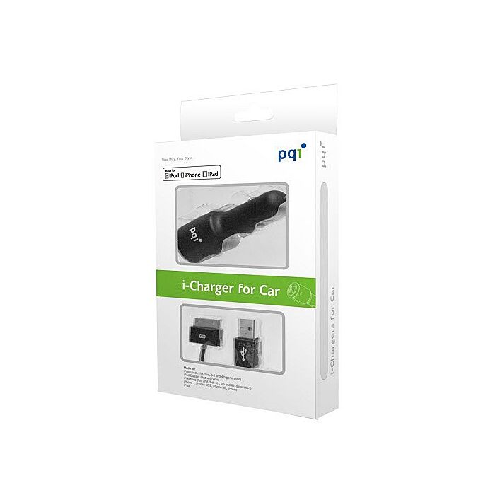 Pqi i-charger Car charger for lightning Cable