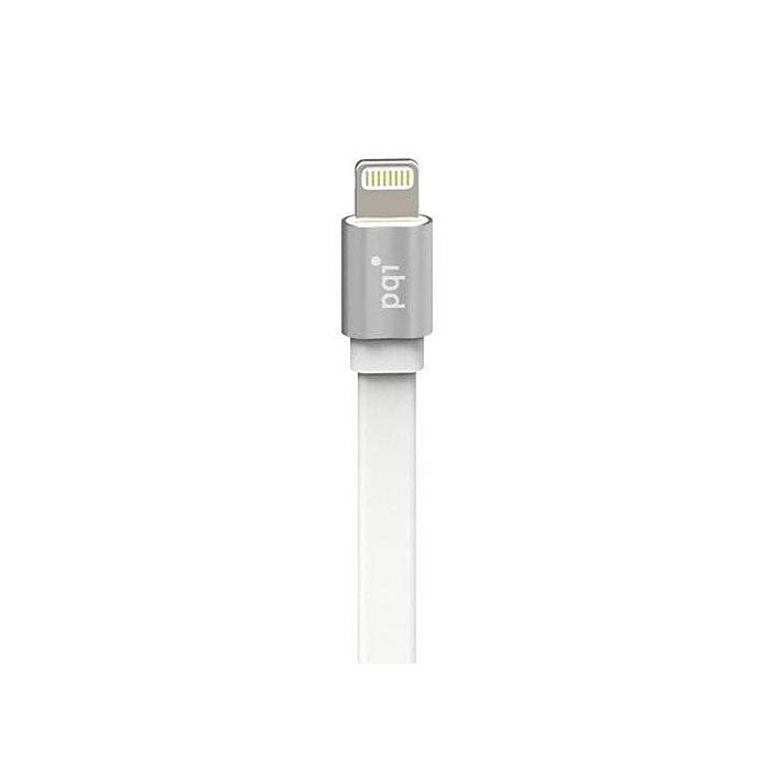 Pqi i-cable lightning 100 Metalic Silver Lightning 8pins sync+charge Cable