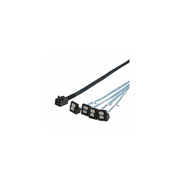 Intel 1x 730 mm straight SFF8643 to right angle 4x 7-pin connector cables