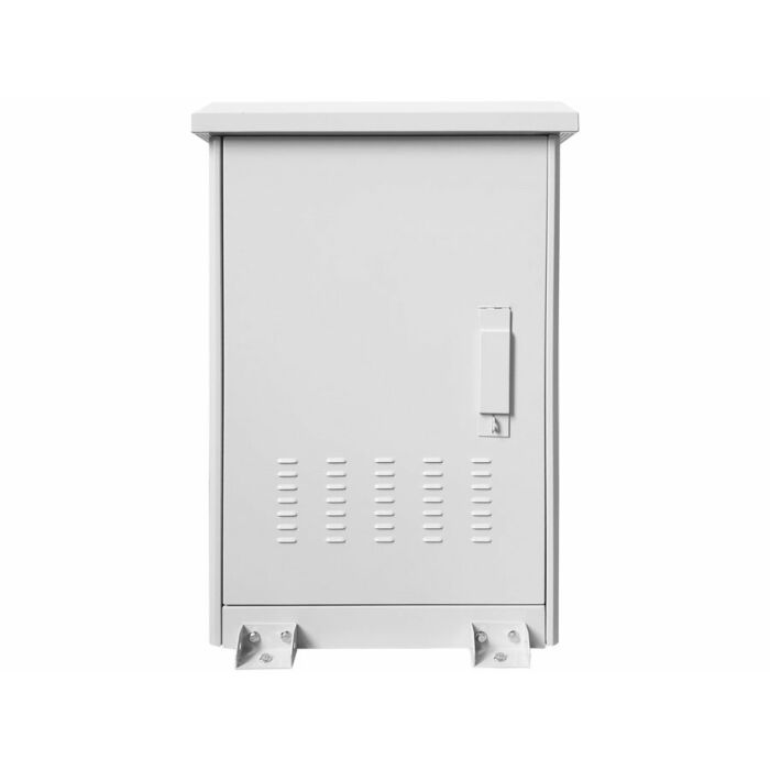 18U 600mm Deep Outdoor Cabinet with 2 fans