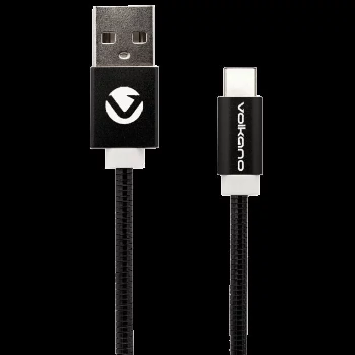 Volkano Metal series Type-C Cable - Black