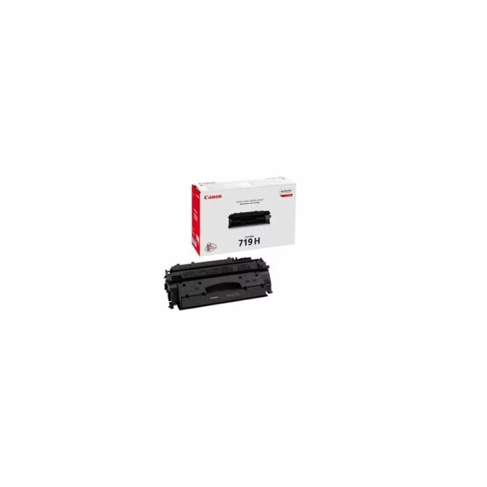 Canon 719H High Yield Black Cartridge with yield of 6400 pages