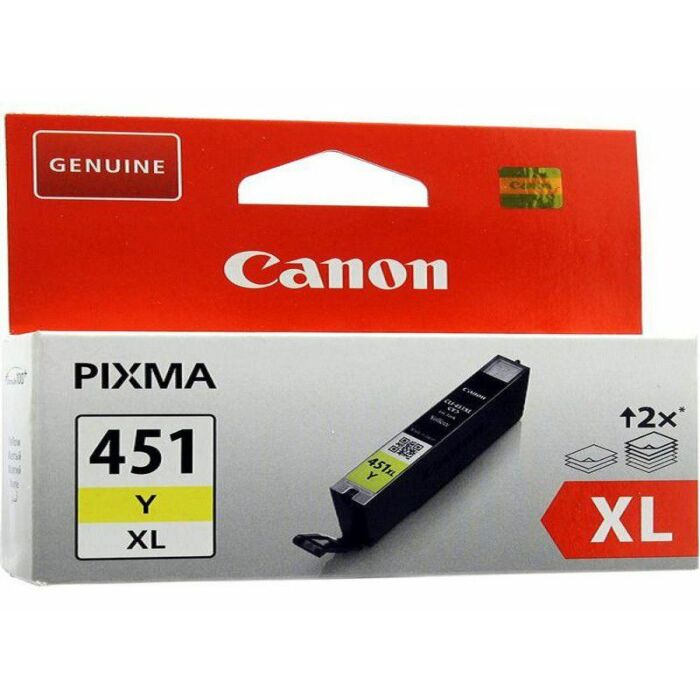 Canon CLI-451XL Yellow Cartridge