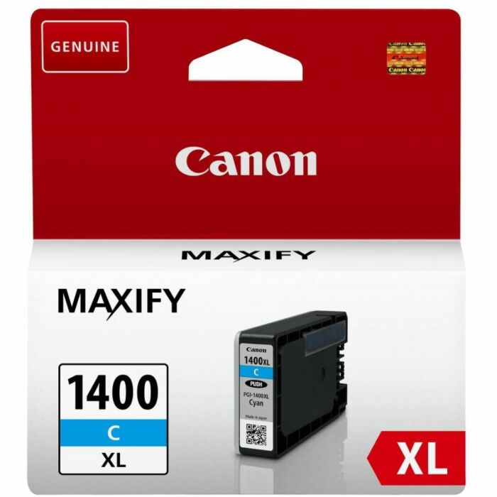 Canon PGi-1400XL Cyan Ink Maxify Cartridge with yield 900 pages