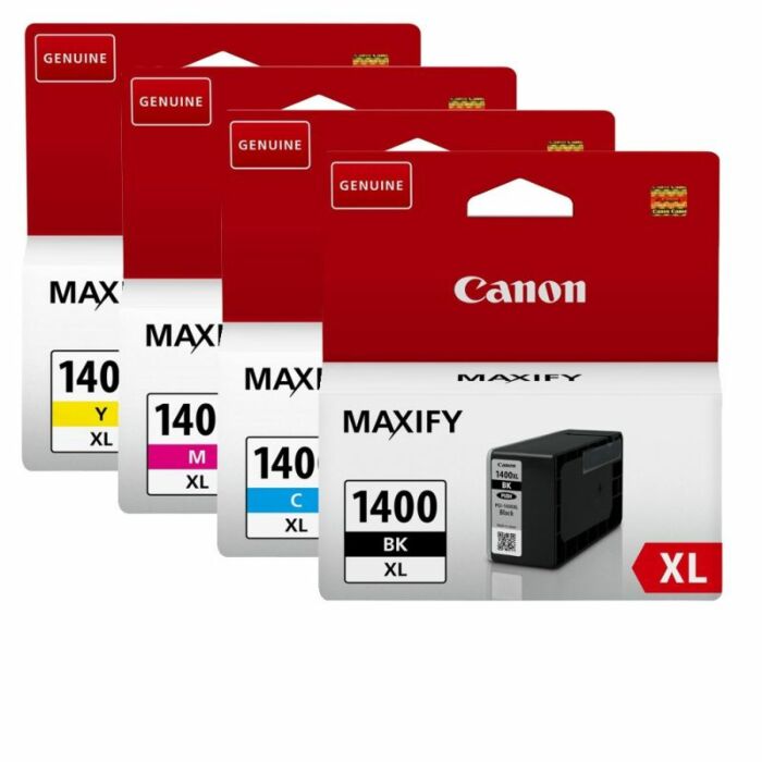 Canon PGI-1400 XL Pigment Ink Cartridge Multipack