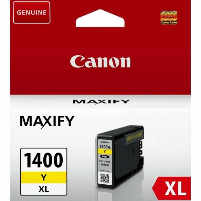 Canon PGi-1400XL Yellow Ink Maxify Cartridge with yield 900 pages