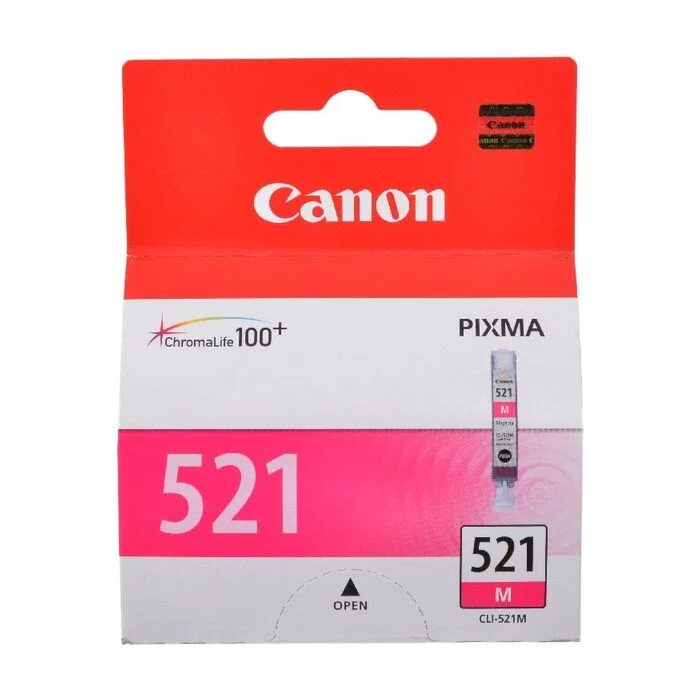 Canon CLI-521 - Magenta Single Ink Cartridges - Standard