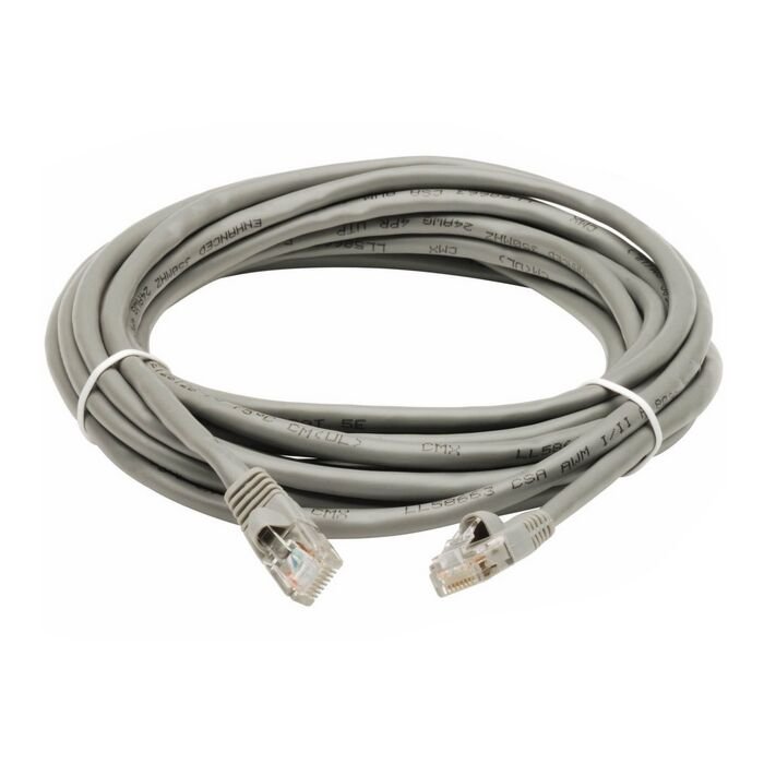 RCT - CAT6 PATCH CORD (FLY LEADS) 1M GREY