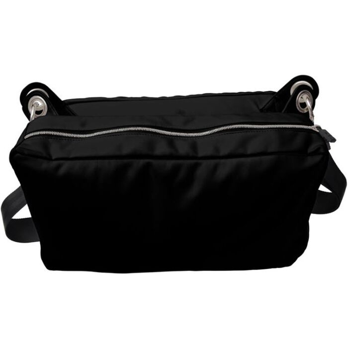 VAX vax-7001 Ramblas messenger saddlebag - Black PVC/ microfibre - up to 20 inch