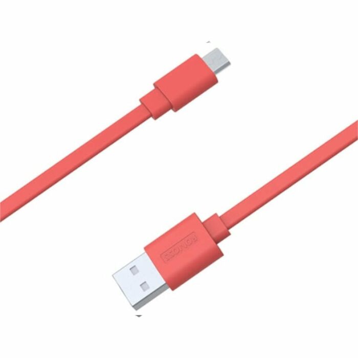 Romoss USB to Micro USB 1m Flat Cable - Red