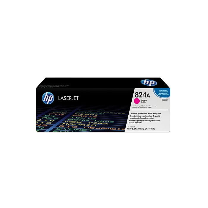 HP 824A Color Laserjet Cm6040/Cp6015 Mfp Magenta Print Cartridge
