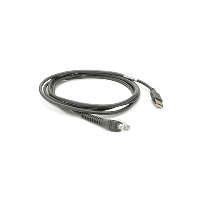 Zebra CBA-U21-S07ZAR - Cable - Shielded USB 7ft (2.8m) Straight