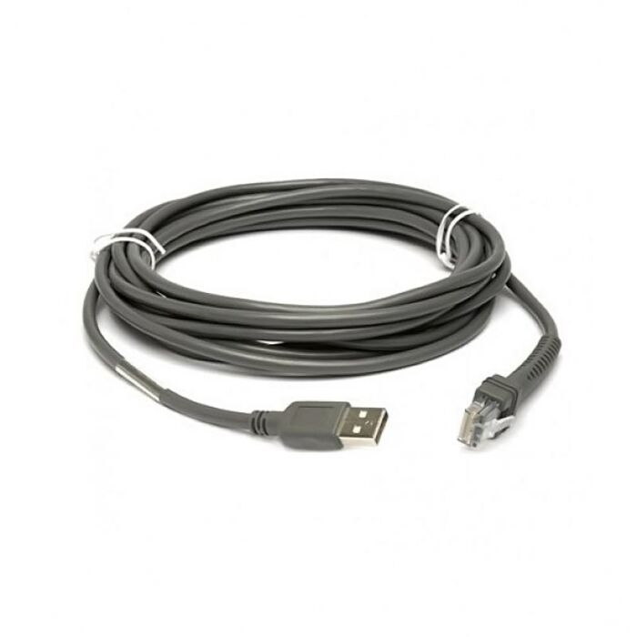 Zebra Multi-Plane Scanner Standard USB Cable 16.4ft (5m) Type A Connector