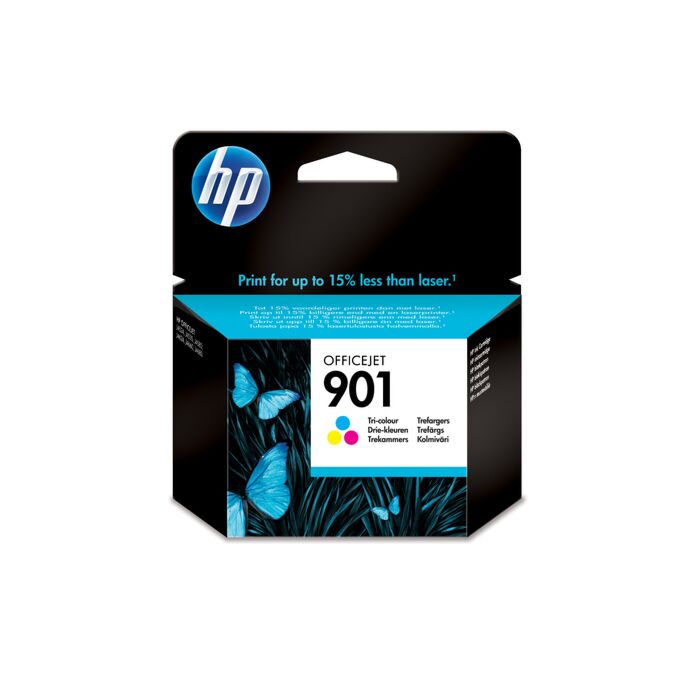 HP 901 Tri-Colour Inkjet Print Cartridge
