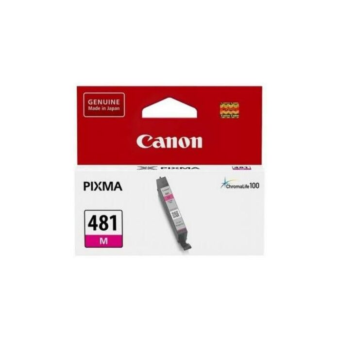 Canon CLI 481 Magenta Ink Cartridge - Compatible Printer Canon Pixma TS8140 Canon Pixma TS9140