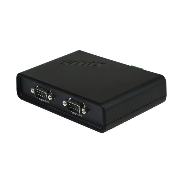 Sunix Serial Device Server Dual High-speed RS232 Port Serial to Ethernet