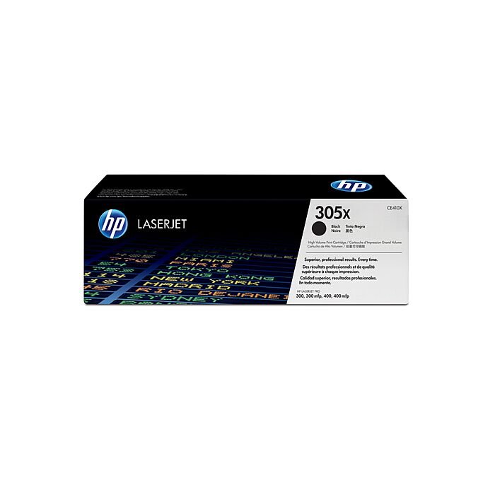 HP 305X Black Laserjet High Yield Toner Cartridge For Laserjet Pro 300 And 400 Color Series