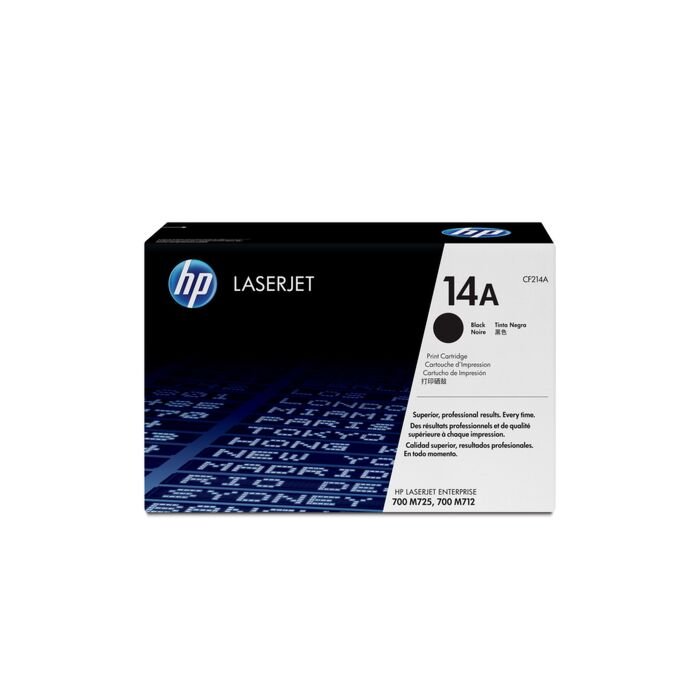 HP # 14A HP LJ Enterprise 700 M712725 Sereis Black Print Cartridge New