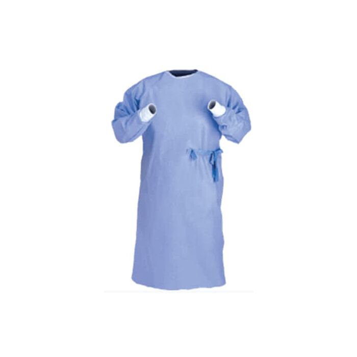Clinic Gear Disposable Gown Medium Blue