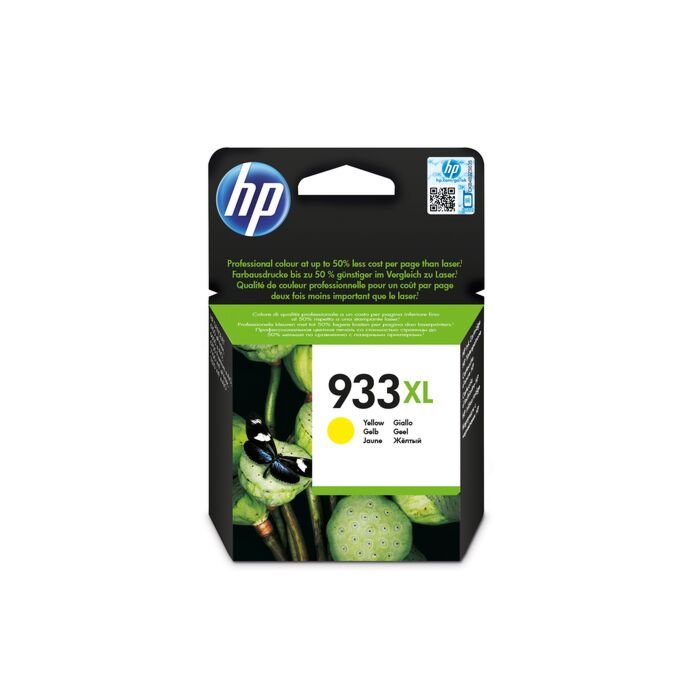 HP 933XL Yellow Officejet Ink Cartridge Blister Pack - New