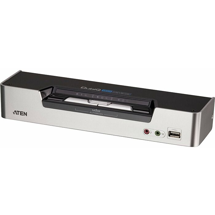 Aten CS1642A 2-Port USB DVI Dual Link Dual Display/Audio KVMP Switch