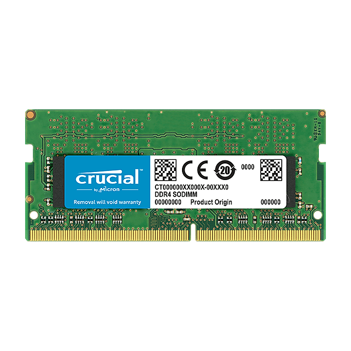 Crucial 16GB DDR4 2666MHz SO-DIMM Dual Rank