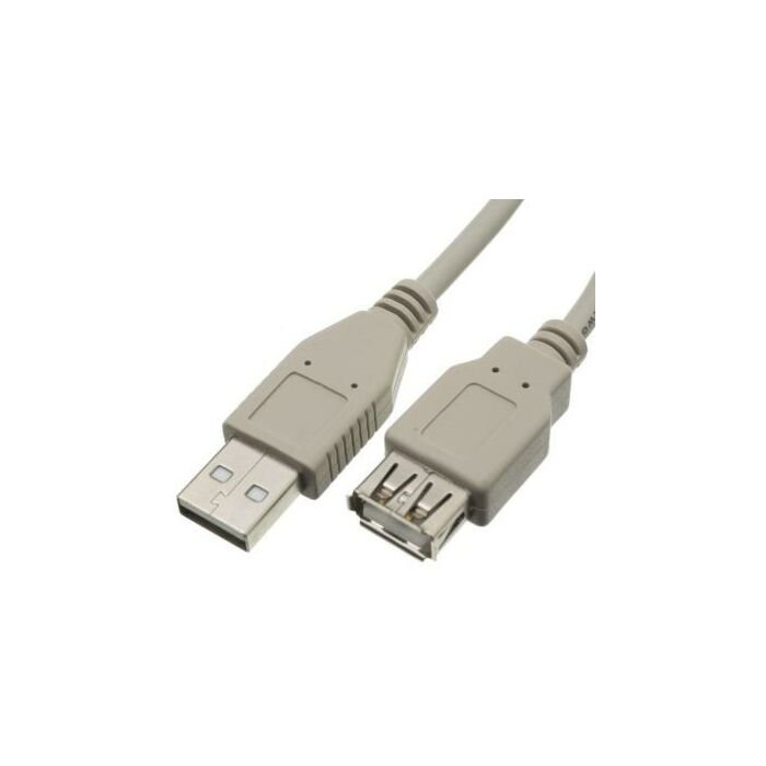UniQue USB Printer Extension Cable Type A Male to A Female- 1.8m