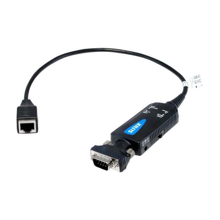 Sunix DevicePort Advanced Mode Ethernet enabled 1-port RS-232/422/485 Port Replicator (Screw Bolt Type)