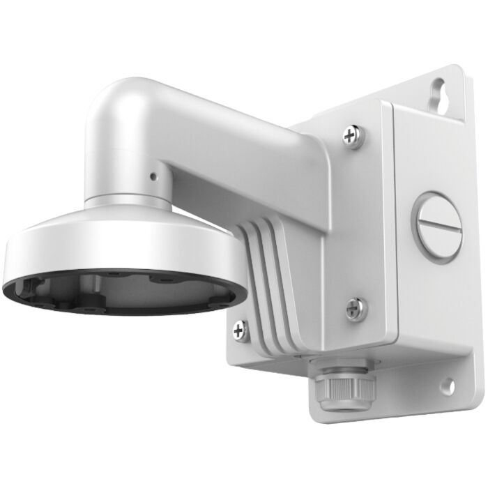Hikvision Hik White alloy Wall Mounting Bracket for Dome Camera with Junction