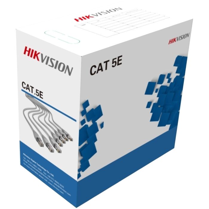 Hikvision 305m CAT5e UTP Network solid cable