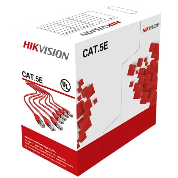 Hikvision 305m CAT5e UTP solid Network Copper cable