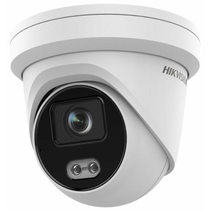 Hikvision DS-2CD2347G2-LU 4MP ColorVu Fixed Turret Network Camera with 2.8mm