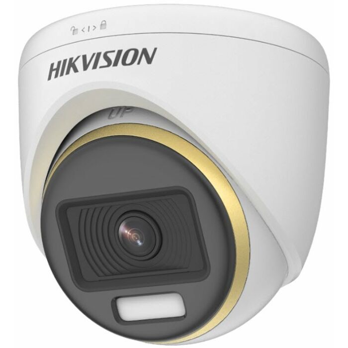 Hikvision DS-2CE70DF3T-PF 2 MP ColorVu Fixed Turret Camera with 3.6mm Lens