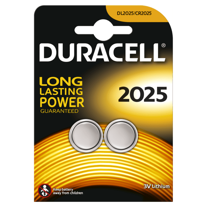 Duracell Lithium CR2025 Blister 2