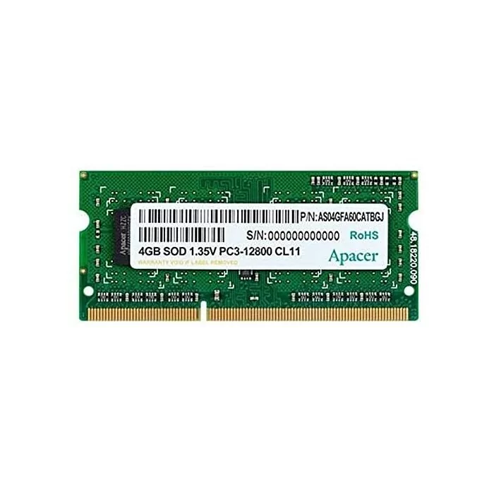 Apacer DDR3 4GB 1600 MHz SO-DIMM Memory
